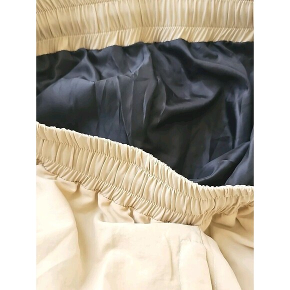 Sol et Al RAWS Track Pants Sand Nylon Lined Black Zipper UK Street Athleisure - Picture 12 of 16